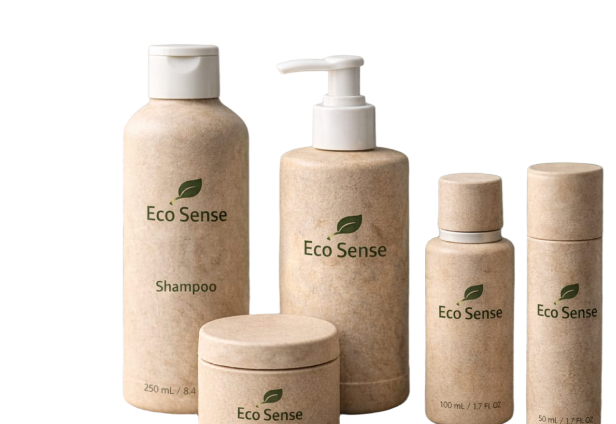 EcoSense Paper Bottles and Dispensers
